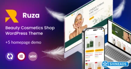 Ruza Theme – Beauty Cosmetics Shop WordPress Theme Free Download v1.0.14