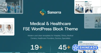 Sanorra – Medical & Healthcare FSE WP Block Theme Free Download v1.0.0