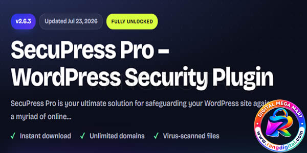 SecuPress Pro Plugin Free Download v2.6.2