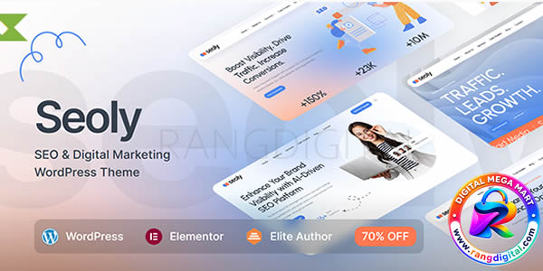 Seoly – SEO & Digital Marketing WordPress Theme Free