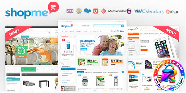 ShopMe – Multi Vendor Woocommerce WordPress