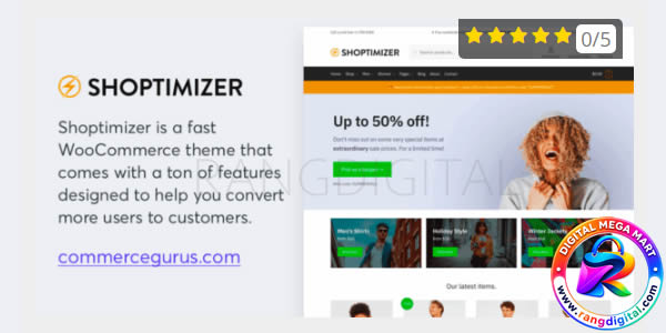 Shoptimizer Theme Free Download v2.9.5