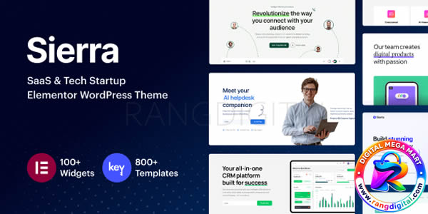 Sierra WordPress Theme Free Download v2.0