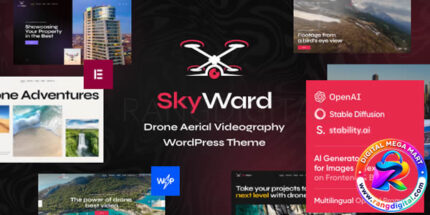 Skyward – Drone Aerial Videography WordPress Theme Free Download 1.13