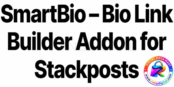 SmartBio – Bio Link Builder Addon for Stackposts Free