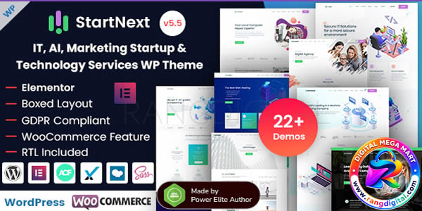 StartNext Theme Free Download v5.5