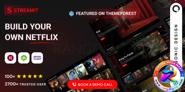 Streamit Theme Free Download v4.4.1