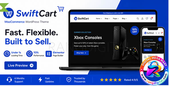 SwiftCart – Multipurpose WooCommerce WordPress Theme Free Download v1.0.2 SwiftCart – Multipurpose WooCommerce WordPress Theme Free Download v1.0.2