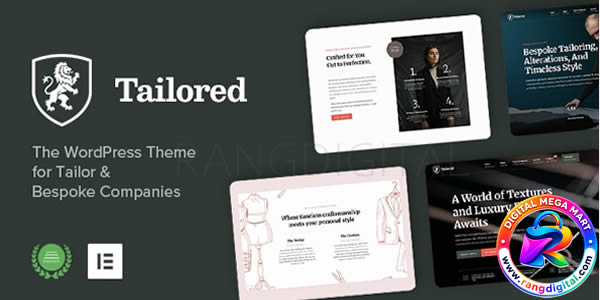 Tailored – Tailoring & Fashion WordPress Theme Free Download