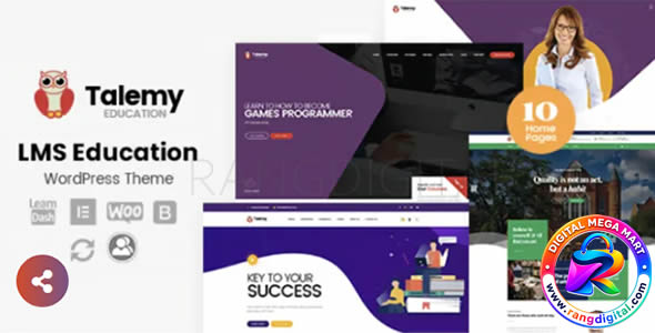Talemy Theme LMS Education WordPress Theme Talemy Theme LMS Education WordPress Theme