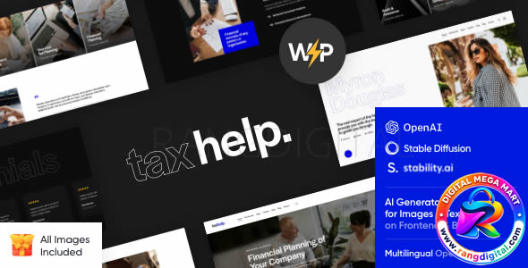Tax Help Theme – Finance & Accounting Adviser Theme
