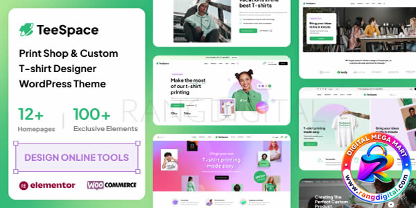 TeeSpace WordPress Theme Free Download v1.6.8