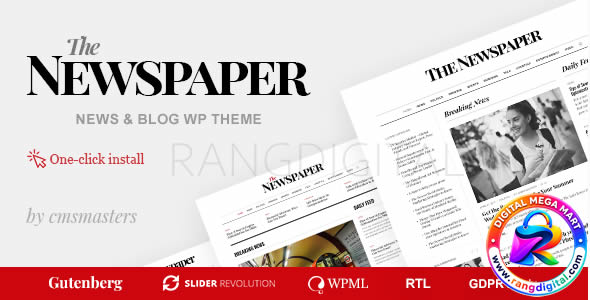 The Newspaper Theme – News Magazine Editorial WordPress Theme Free Download v1.3.2