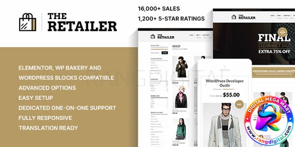 The Retailer Theme Free Download v7.5