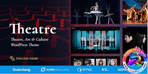 Theater Theme – Concert & Art Event Entertainment Theme Free Download