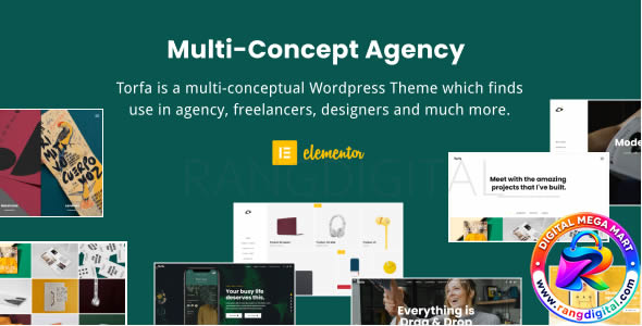 Torfa – Multi-Concept Agency WordPress Theme Free Download v1.2.0