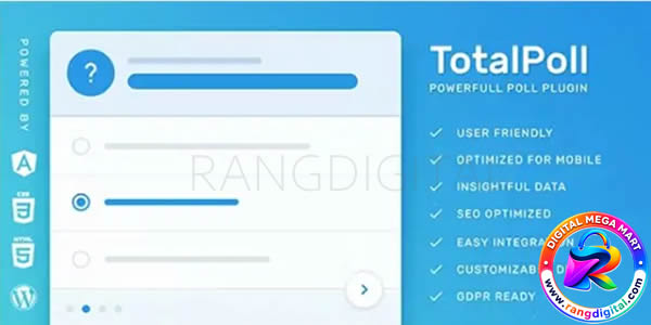 TotalPoll Pro Plugin Free Download 4.12.0