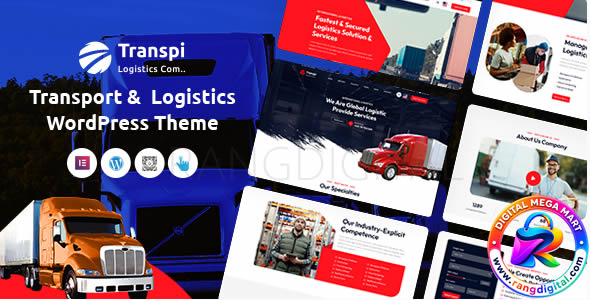 Transpi Theme – Logistics and Transportation WordPress Theme Free Download v1.0.7