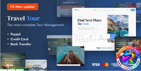 Travelo Theme – Travel/Tour Booking Responsive WordPress Websites Free Download v5.3.7