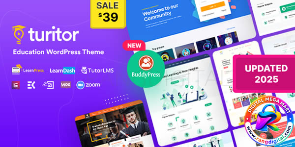 Turitor Theme Free Download v1.5.4