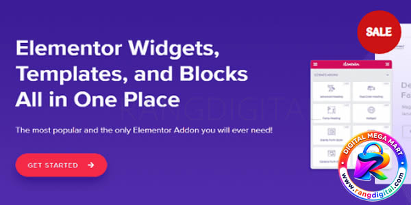 Ultimate Addons for Elementor GPL v1.45.3 Latest Version