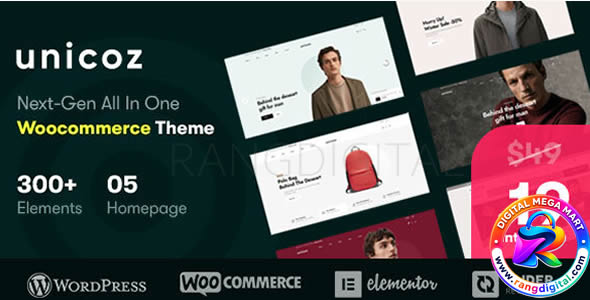Unicoz Theme – Elementor WooCommerce Theme Unicoz Theme – Elementor WooCommerce Theme