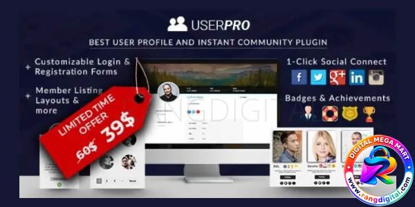 UserPro WordPress Plugin Free Download v5.1.11