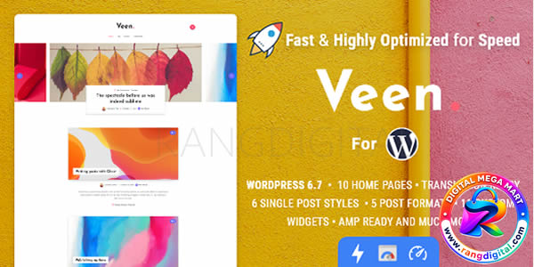 Veen Theme Free Download v2.7.0