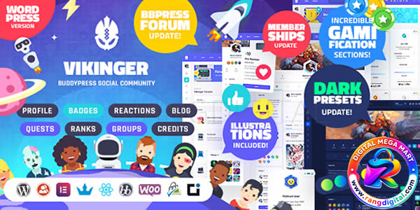 Vikinger Theme Free Download v1.9.40