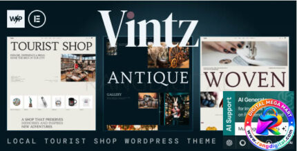 Vintz – Local Tourist Shop WordPress Theme Free