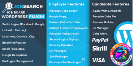 WP JobSearch Plugin Free Download v3.3.6