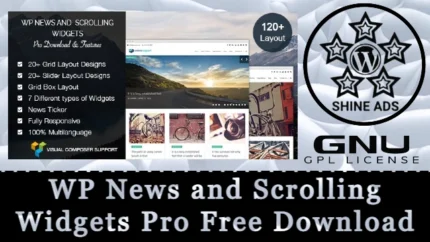WP News and Scrolling Widgets Pro Free Download v2.8
