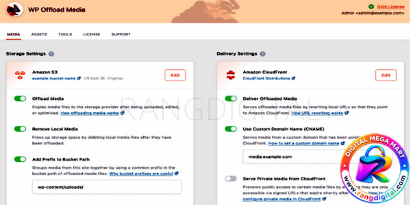 WP Offload Media Pro Free Download v3.3.1