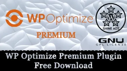 WP Optimize Premium Plugin Free Download v4.6.0