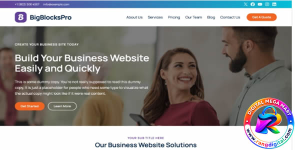 WPEnjoy Themes BigBlocksPro Free Download v1.0.0