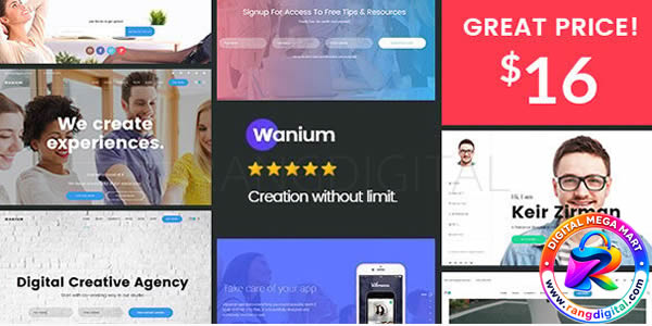 Wanium Theme Free Download v2.0.0