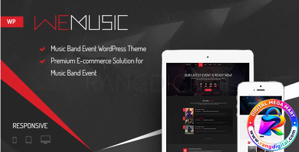WeMusic Theme – Music Band Event WordPress Theme Free Download v1.9.3 WeMusic Theme – Music Band Event WordPress Theme Free Download v1.9.3