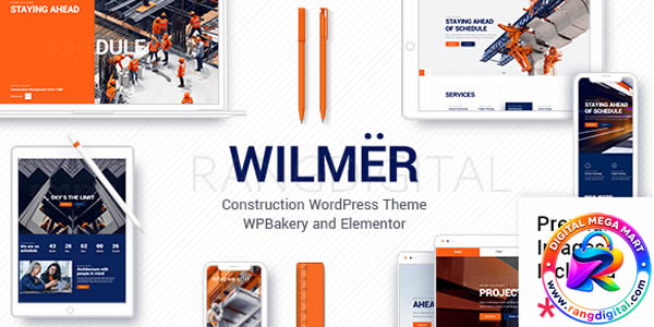 Wilmer Construction Theme Free Download v3.4.5