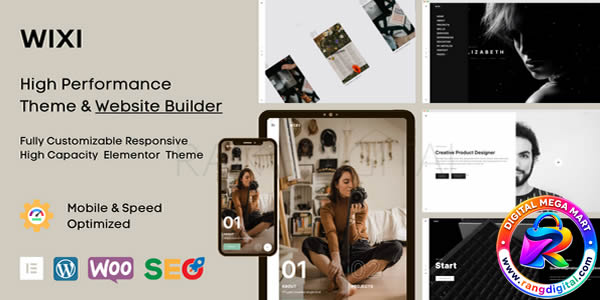 Wixi – Elementor Agency WordPress Theme Free