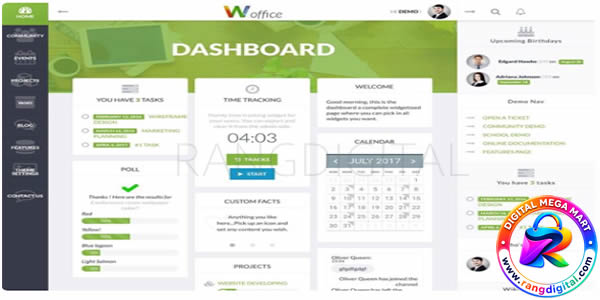 Woffice Theme Free Download v5.4.38
