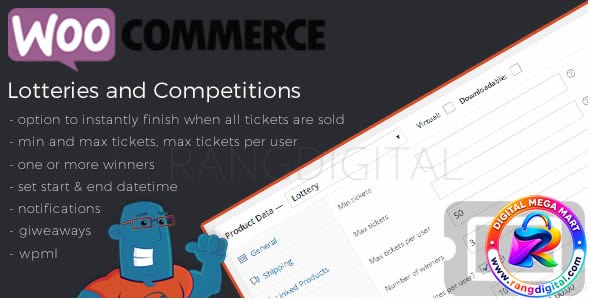 WooCommerce Lottery Plugin Free Download v2.2.8