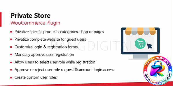 WooCommerce Private Store Plugin Shop for Registered Users Only Free Download 3.1.0
