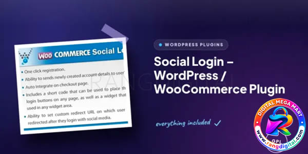 WooCommerce Social Login Free Download v2.8.7