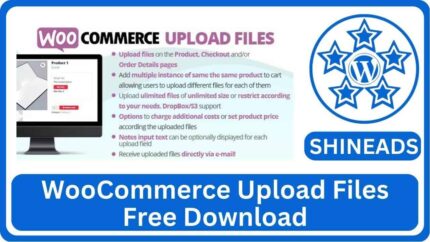 WooCommerce Upload Files Free Download v88.6