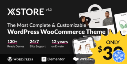 XStore WooCommerce Theme Free Download v9.7.6