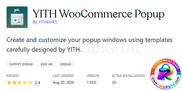 YITH WooCommerce Popup Free Download v1.58.0
