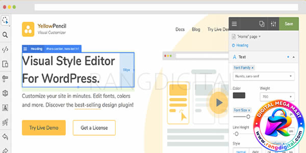 YellowPencil Visual CSS Style Editor Plugin Free