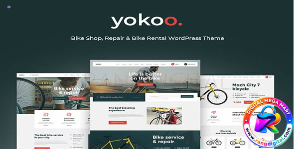 Yokoo Theme – Bike Shop & Rental WordPress Theme Free Download v1.1.12