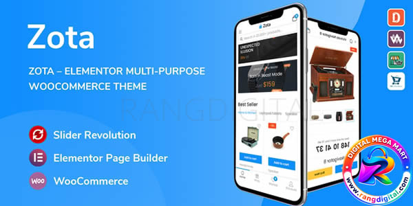Zota Theme Free Download v1.3.16