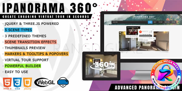 iPanorama 360° Virtual Tour Builder for WordPress
